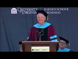 UVA Darden Dean Scott Beardsley Addresses the Graduating Class of 2025