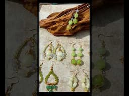 Learn how to make these 10 pairs of earrings on YouTube at MistyMoonDesigns. #diyearrings