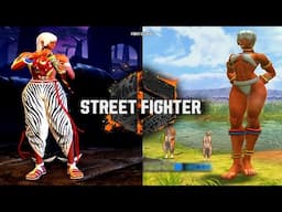 ELENA Gameplay Comparison (SF4 - SF6)