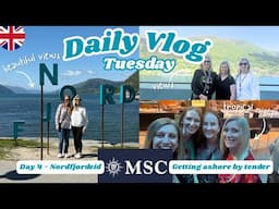 DAILY VLOG: Tuesday 20th May - Nordfjordeid / MSC Virtuosa