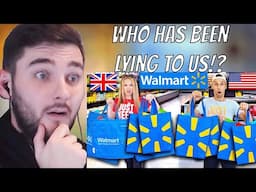 Brit Reacts to British Family goes grocery shopping at WALMART!
