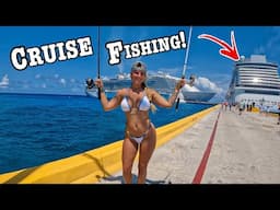 CRUISE SHIP FISHING AND EXPLORING New  Tropical Islands!!! (They’re everywhere!!)