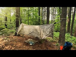 Perfect Spring Weather for an Overnight Hammock Camping Adventure