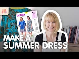 Sew a Spring & Summer Dress Today! | Burda 6401 Sewalong Tutorial