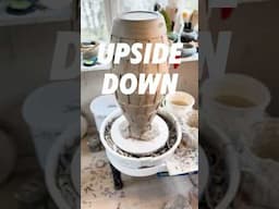 Trimming a Very Tall Vase - Upside Down