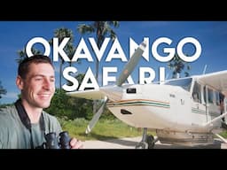 Botswana Safari VLOG - Fly With Me from Delta Camp to Tubu Tree (Okavango Delta)