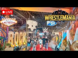 It’s CRAZY in Las Vegas RIGHT NOW! (WWE WrestleMania 41) 🤯 🎉