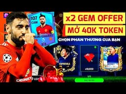 🎁 ƯU ĐÃI X2 GEM TRỞ LẠI | SĂN CẦU THỦ VỚI 40K TOKEN HIỆP PHỤ | CẬP NHẬT CẦU THỦ POTM FC MOBILE