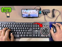 ₹500 henture prodot 5 in 1 keyboard mouse otg hub combo set | keyboard mouse mobile free fire setup