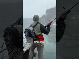 Fishing Subfreezing Weather for Mega Trout