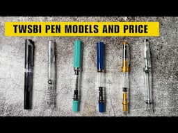 My Entire TWSBI Pen Collection! 🖋️ Every Model & Price Revealed!