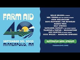 Farm Aid 40 on Sept. 20 in Minneapolis — Tickets On Sale Now