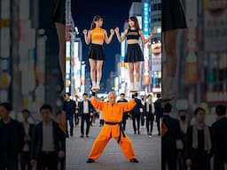 Monk balancing fail #ai #trending #shorts
