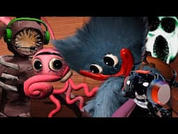 Monsters React to Doors X Poppy Playtime Animation