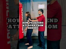 How to defend attacks from behind #mma #selfdefensetutorial #selfdenfense