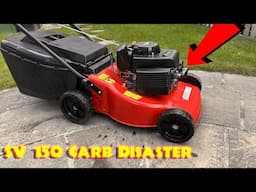SV 150 Petrol Lawnmower Full Service