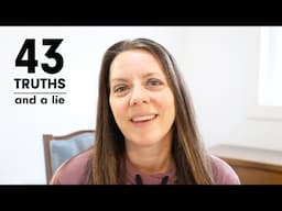 43 Truths and 1 LIE | Its my BIRTHDAY | Get to Know Me