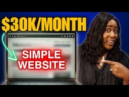 This Boring Website Makes $30,000 Every Month! (How To Get Started)