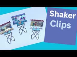 Shaker Paper Clips: NEW and FUN