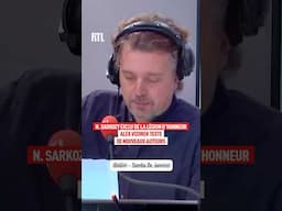 Nicolas Sarkozy exclu de la Légion d’honneur : Alex Vizorek teste de nouveaux auteurs