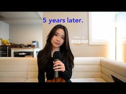 a burnt out 27 yr old software engineer reflecting on her 5 year career at amazon | career chat