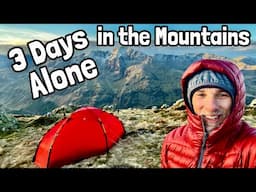 3 Day Solo Wild Camping in the Mountains