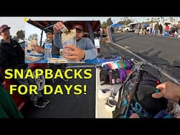 Snapback Bundles and $1 Finds At The Fleamarket To Flip Right Away.