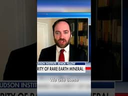 "If we continue to rely on China for rare earth minerals, it's a death wish." — Michael Sobolik