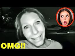 if you SEE this WOMAN at your FRONT DOOR, RUN away FAST!! *scary*