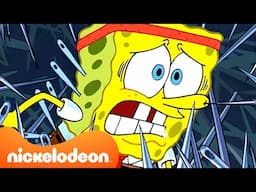 SpongeBob’s Most PAINFUL Moments 🤕 | Nickelodeon UK