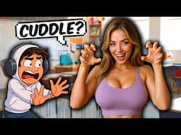 TEACHER WANTED TO CUDDLE!