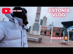 Europe Estonia 🇪🇪 ko Rocket 🚀 herna paiyo😂 Xutti ko din eatonia Tartu city ghuming 😅