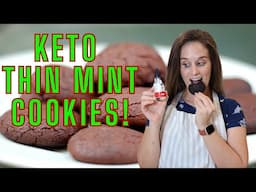 Keto Thin Mint Cookies!