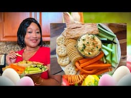 Making a Delicious Easter Snack: Deviled Egg Dip!