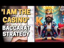 "I AM THE CASINO" Baccarat Strategy! (2025)