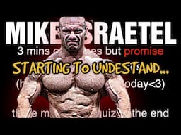 Mike Israetel Is Starting To Understand