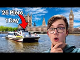 I Went to Every Thames Clipper Pier in One Day