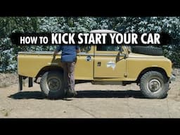 How to Jumpstart (Kickstart) a Car – The Unexpected Way!