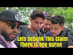 Speakers Corner - Ex Muslim Ish & Jude Debunking The Claim To Muslims There Is One Quran