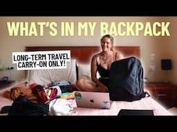 What I Packed for 5 MONTHS of Travel in South America and Mexico (carry-on only!)