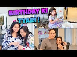 Kal Double Celebration! 🎉 Guria Ka Pehli Bar Baby k Saath Welcome 🍼Ana Ki Birthday Prep 🎂  | Vlog 35