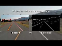 edge detection/lane detection demo