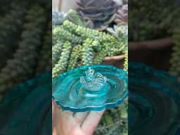 Resin Water Splash Technique in 20 Seconds 💦 Full tutorial on my channel 🤩 #epoxy #resinwaterdrop
