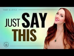 Say THIS When a Narcissist Disrespects You