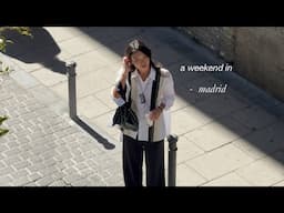 a long weekend in madrid (and the powercut)  | vlog