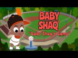 Baby Shaq 🧢⚾ Take Me out to the Ball Game 🎵🌭 Cute preschool songs and nursery rhymes for kids