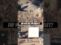 Bullet POV in Flight at 1000 Yards – Epic Milk Jug Challenge Shot!