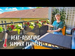 Planting Summer Planters for a Sunny Balcony | Drought-Tolerant Picks