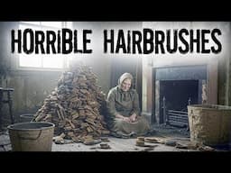 Horrible Victorian Hair-brushes - A Hair-raising History