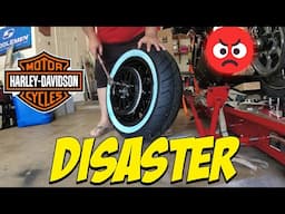 🧨 $3K Wheels, ZERO Fitment – Harley Build Disaster!